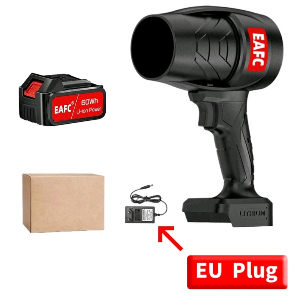 Soplador Inalámbrico 21V 350W - Pistola de Aire Comprimido Potente 60m/s