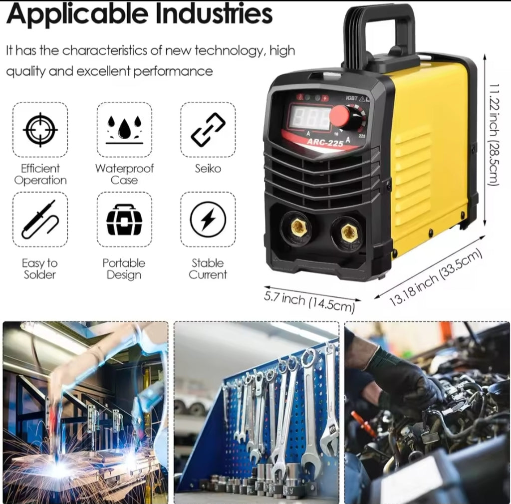 Soldadora Inverter 250A IGBT 220V - Máquina de Soldar Profesional con Pantalla LCD