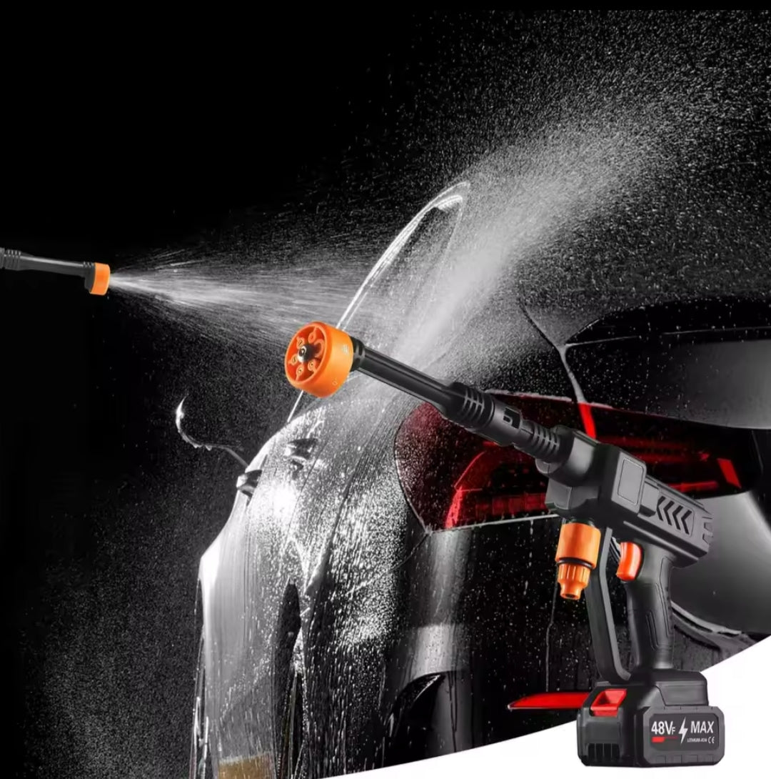 Hidro limpiadora Inalámbrica 21V 200W - Pistola de Presión 50 BAR Portátil