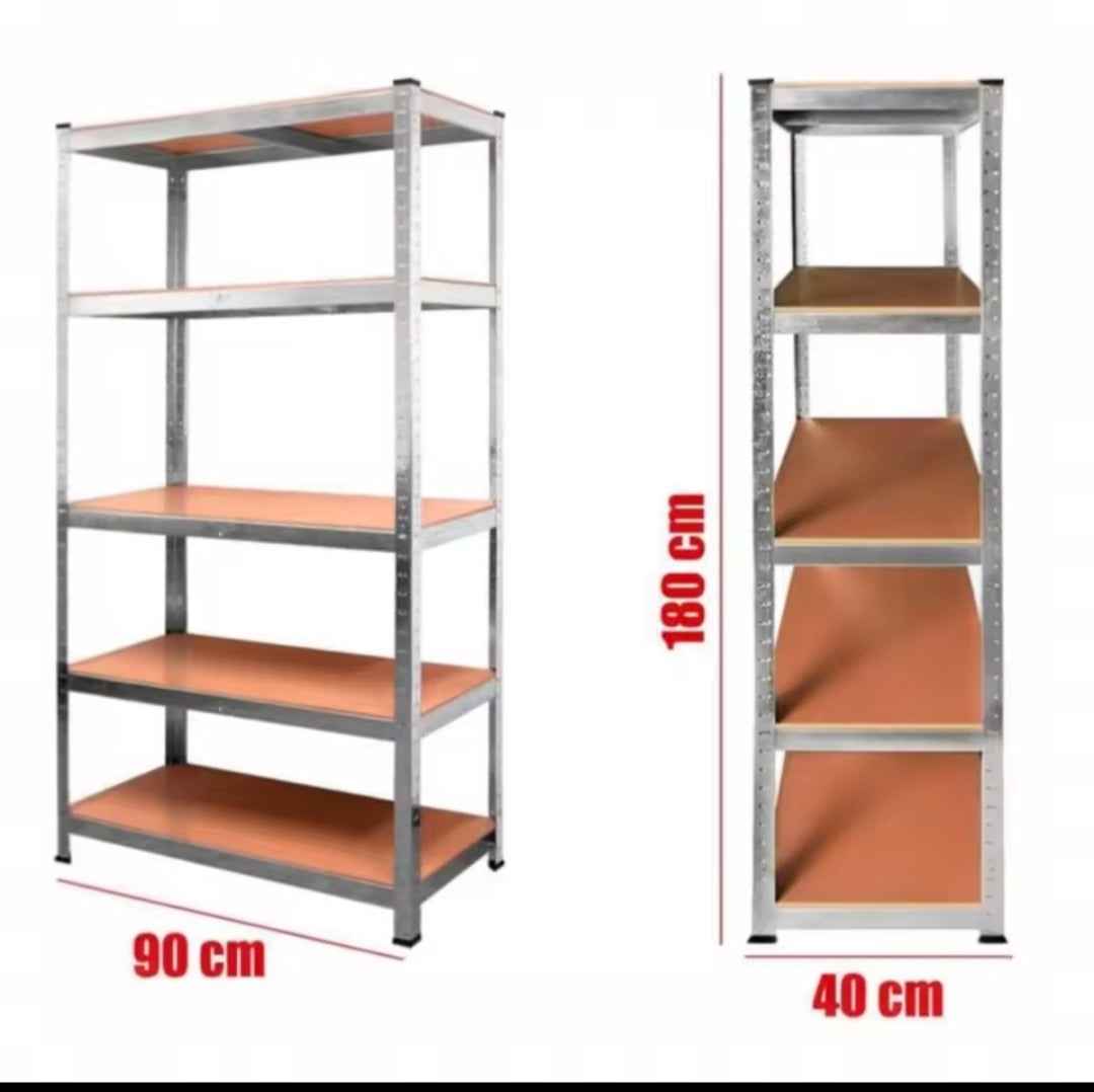 Estantería Metálica 5 Baldas 875kg - 183x91x46cm Garaje y Taller