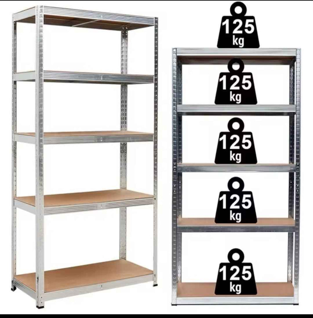 Estantería Metálica 5 Baldas 875kg - 183x91x46cm Garaje y Taller