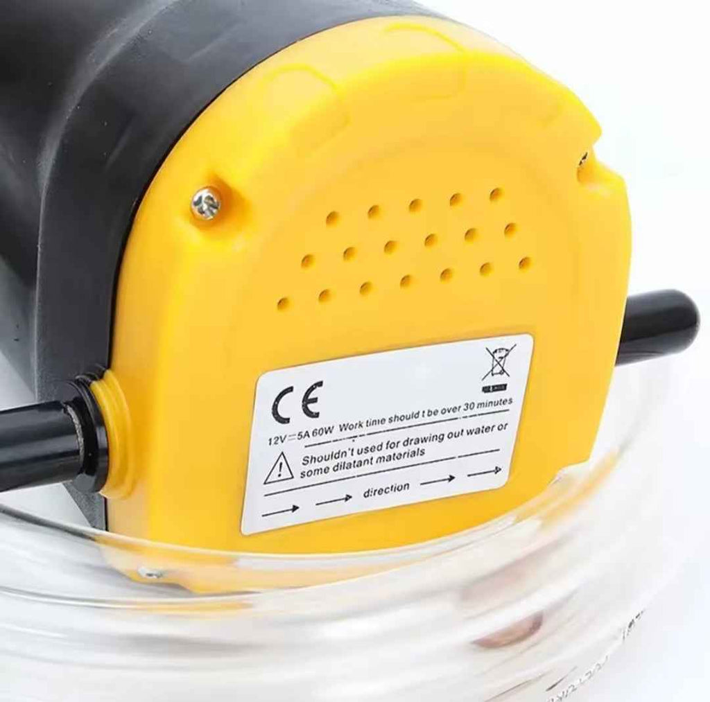 Bomba Extractora Aceite 12V 60W - Cambio Aceite Motor Coche y Moto