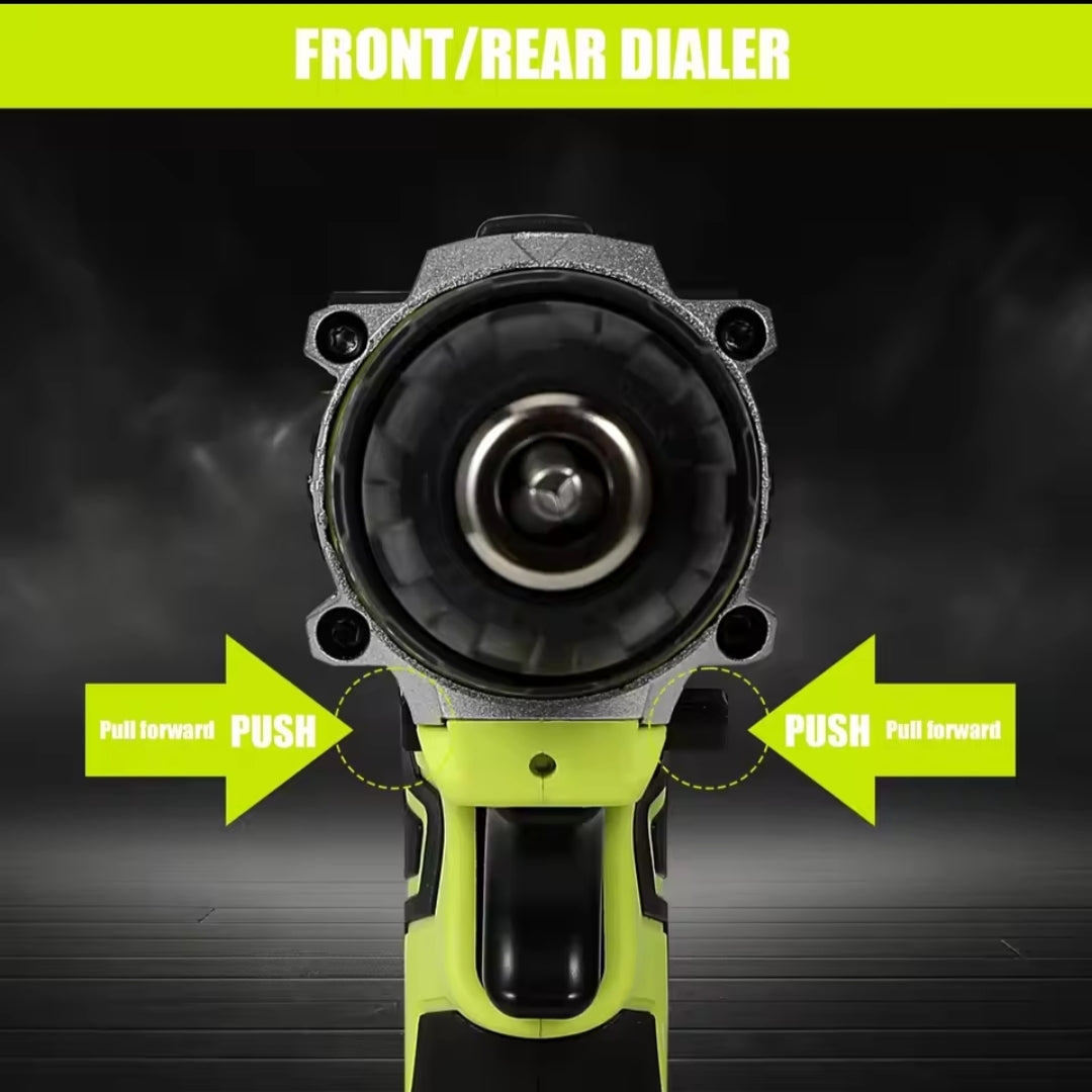 Taladro Atornillador Inalámbrico 28V 1350 RPM con 2 Baterías