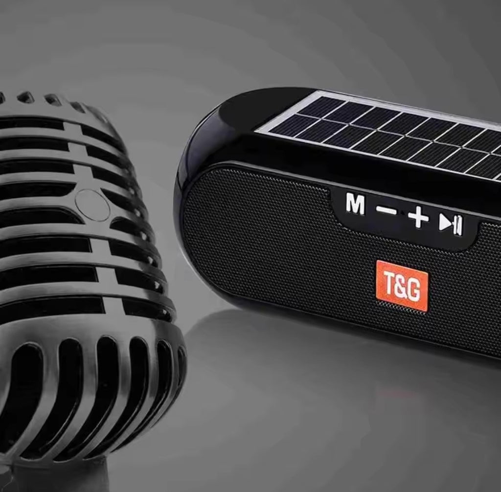 Altavoz Bluetooth Solar 10W TG-182 - Radio FM Resistente al Agua IP65